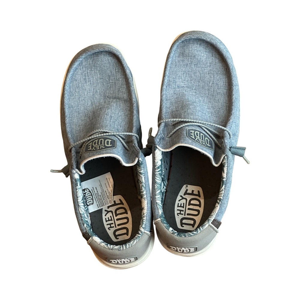 Hey Dude Mens blue Slip-On Casual Shoes